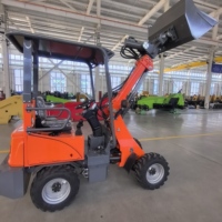 Mini Caricatore Frontale Elettrico a Batteria 60V, Carico Nominale 400kg, Motore Idraulico ad Alta Efficienza, Pompa a Ingranaggi, Vendita all'Ingrosso OEM