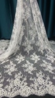 Perles lourdes de qualité supérieure, grandes perles avec paillettes en cristal, tissu en dentelle brodé de perles pour robe de mariée, voile de mariée, occasions spéciales