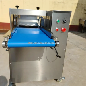 Coupe-lanières de viande automatique professionnel avec convoyeur, machine à découper la viande fraîche, coupe-lanières, machine à faire des lanières de poulet - Product Image 4
