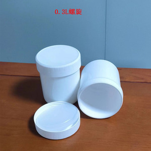 ภาชนะพลาสติก 0.3 ลิตร ฝาเกลียว ทนสารเคมี สำหรับสีทาซ่อมผนัง ยาสำหรับสัตว์ - Product Image 2
