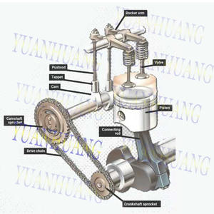ชุดซ่อมบำรุงเครื่องยนต์ K4100D ชุดซ่อมกระบอกสูบพร้อมชุดปะเก็น ชุดลูกปืน วาล์ว สำหรับอะไหล่เครื่องยนต์ Weichai - Product Image 5