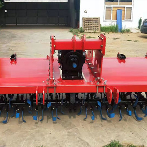 Reinforced Rotary Tiller Dual Shaft <b>Cultivator</b> For Tractor Farm Use - Product Image 4
