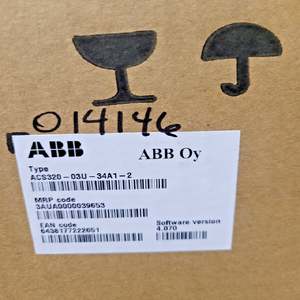 Variador de Frecuencia de 10 HP, 240V, 34.1A, <span class=keywords><strong>3</strong></span> Fases, Sin Teclado, ACS320-03U-34Awbr1-<span class=keywords><strong>2</strong></span> - Product Image 1