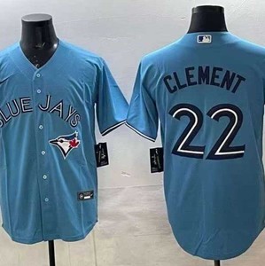 Maillot de baseball d'été personnalisé style ML Bing pour adulte, design classique de l'équipe des Jays, logo et numéro brodés, polyester/nylon - Product Image 3