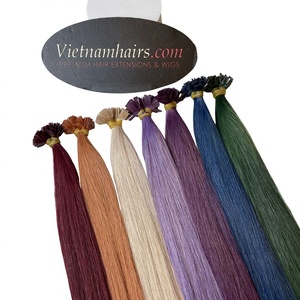 Extensiones de Cabello Virgen Vietnamita 100% de Calidad Premium, Punta Plana, Cutícula Completa, Doble Trama a Máquina, 100g/paquete, Gran Venta 2025 - Product Image 1