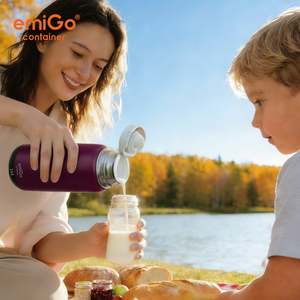Calentador de Leche Portátil Inteligente EmiGo de 500 ml, Resistente al Agua IPX7, con Pantalla Táctil y Control de Temperatura, Biberón para Viajes - Product Image 3