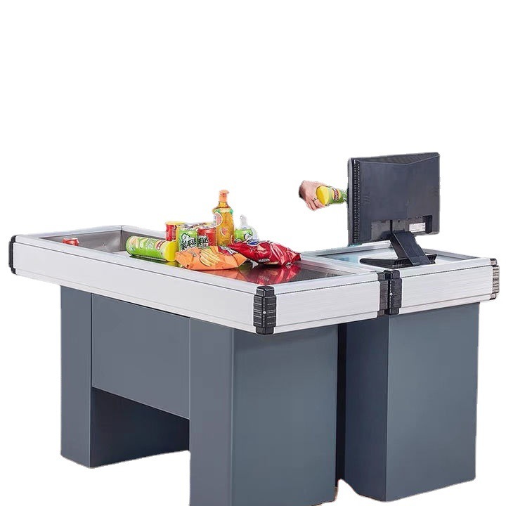 Supermarket Grocery Cash Boutiques Store Wooden