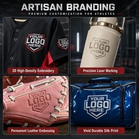 Solution d'équipement pour équipe de baseball d'élite, uniforme personnalisé avec logo du joueur, maillot, sac de baseball, casquette, ensemble de gants de performance, professionnel