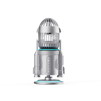 Ventilador AntarcChill Novelty Rocket Mist con Logotipo Personalizado, Embalaje de Regalo, Decoración de Escritorio, Luz Nocturna RGB, Ventilador Portátil de Refrigeración para Venta al por Mayor