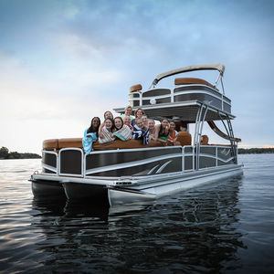 Für Kinocean: Bestes Luxus Aluminium Ponton Hausboot, Beste Luxusyacht für Familien mit Außenbordmotor und geschweißter Verarbeitung - Product Image 2