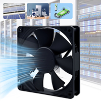 Ventilateur de refroidissement ultra silencieux 120x120x25mm avec conception à faible bruit pour boîtier d'ordinateur PC et solutions de refroidissement de rack de serveur