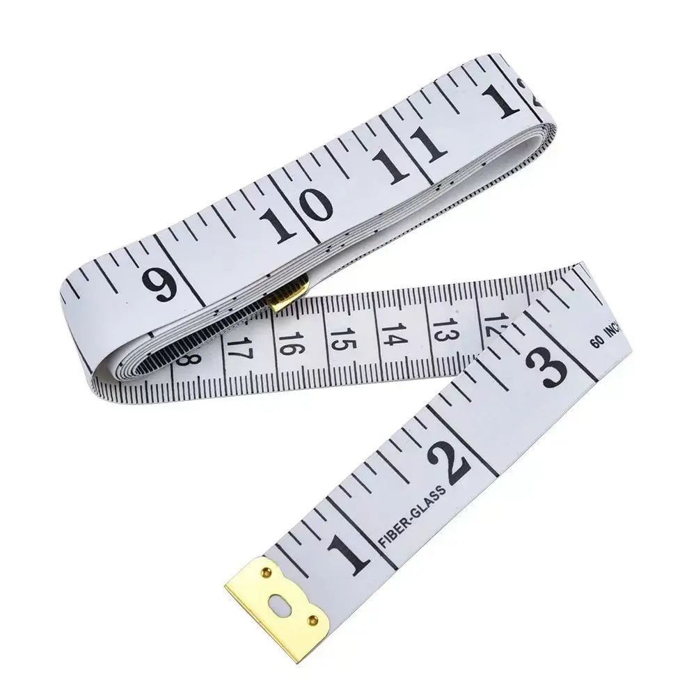 60 inches/150 cm Soft Tape Measure Double Scale Ruler Measuring Tape for Body Sewing Tailor Cloth PVC