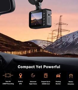 Offre Spéciale 2.0 pouces <span class=keywords><strong>GPS</strong></span> Tracker 4K WIFI Dash Cam Vision de nuit Détection de mouvement Enregistreur vidéo à double objectif pour voitures <span class=keywords><strong>Amazon</strong></span> Exclusive - Product Image 2