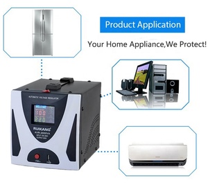 Stabilizzatore automatico di tensione dello stabilizzatore di tensione di ca dell'esposizione LCD domestica elettrica di 230v 220v 0.5kw 5kw - Product Image 2