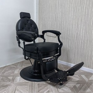 Sillón de Barbería Profesional, Resistente, Hidráulico, Reclinable, para Estilistas, Peluquería, Salón de Belleza - Product Image 3