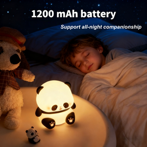 Lámpara Nocturna Infantil <span class=keywords><strong>de</strong></span> Silicona con LED RGB, Diseño <span class=keywords><strong>de</strong></span> <span class=keywords><strong>Panda</strong></span> <span class=keywords><strong>Kung</strong></span> <span class=keywords><strong>Fu</strong></span>, Estilo Kawaii - Product Image 5