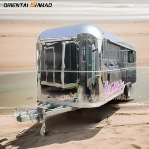 Oriental Shimao BBQ fast food cart truck mobile kitchen coffee cart airstream food trailer