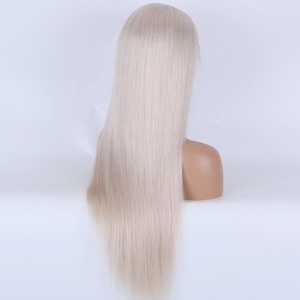 Può tingere a qualsiasi <span class=keywords><strong>colore</strong></span> <span class=keywords><strong>cenere</strong></span> bionda <span class=keywords><strong>colore</strong></span> vergine europeo remy <span class=keywords><strong>capelli</strong></span> umani 13x6 parrucca anteriore in pizzo parrucche in pizzo hd da 24 pollici - Product Image 3