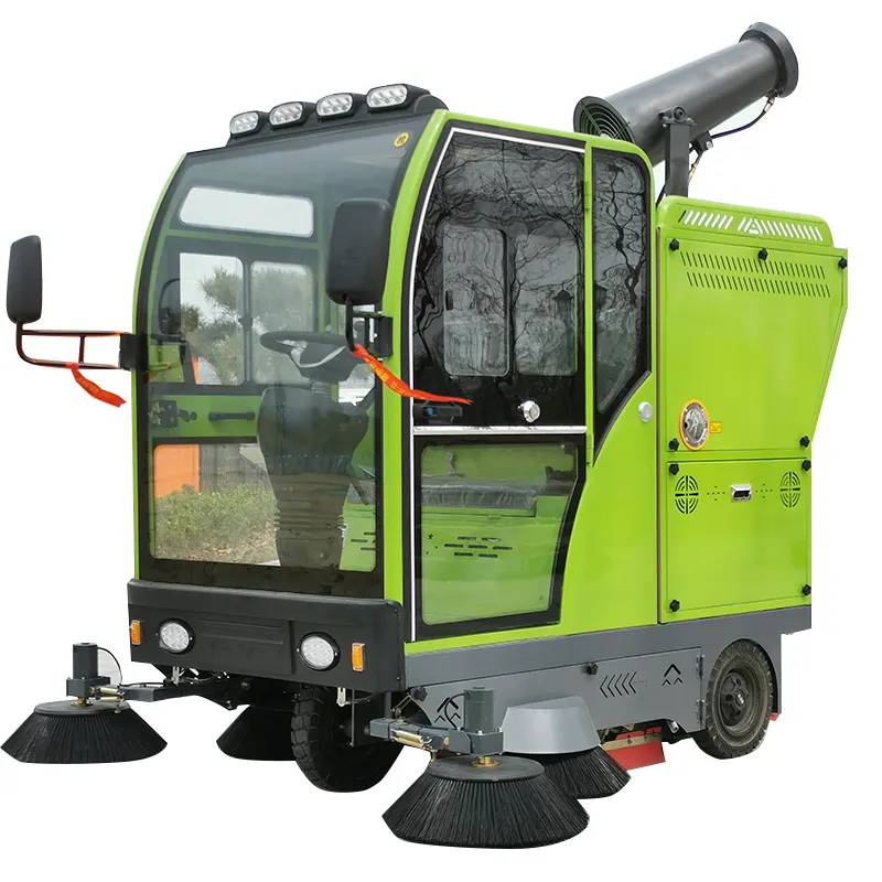 道路の葉のほこりのゴミのクリーニングのための屋外の通りの電力の床の掃除機