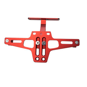 Support de plaque d'immatriculation de <span class=keywords><strong>moto</strong></span> en acier inoxydable pour accessoires de modification de <span class=keywords><strong>moto</strong></span> et de vélo électrique, certifié ISO9001, OEM personnalisé - Product Image 3