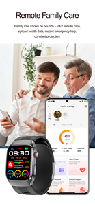 <span class=keywords><strong>Montre</strong></span> connectée carrée S100, moniteur de pression artérielle, ECG, SpO2, écran AMOLED 2,06 pouces, gel de silice, appels Bluetooth, plus de 10 modes sportifs, étanche - Product Image 5
