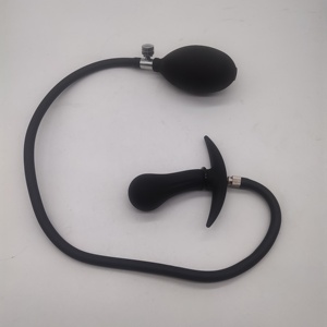 Надувная анальная пробка XXL для взрослых, имитирующая задний проход, для интимных игр - Product Image 4