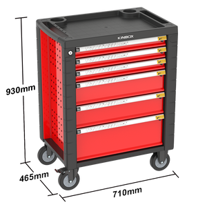 Armoire économique Kinbox de stockage d'outils industriels à 6 tiroirs pour réparation automobile - Product Image 2