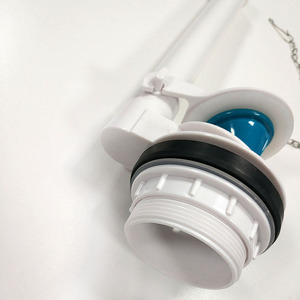 Válvula de descarga para inodoro Aogele de 2 piezas con cadena, tapa de solapa y palanca frontal lateral - Product Image 3