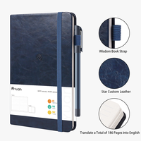 Metanote Hampo OEM, Cuaderno Inteligente con Cubierta de Cuero, Sistema Bluetooth, Reconocimiento de Escritura a Mano con Matriz de Puntos, Impresión en Tiempo Real