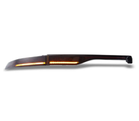 Ensemble de feux arrière de style écailles de dragon à LED avec clignotants séquentiels pour Toyota Harrier 2022-2024