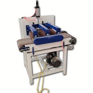 Lijadora de Banda de Doble Rodillo Automática 300 400 650mm para Madera, Máquina de Pulido y Desbarbado, Componente de Motor Principal - Product Image 1