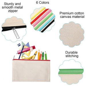 Bolsa de Lona Personalizada al por Mayor de Gran Capacidad para Pinturas y Papelería, Estuche con Cremallera para Bolígrafos, Bolsa de Almacenamiento con Gancho y Cuerda, Bolsa de Maquillaje y Aseo - Product Image 2