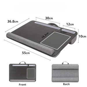 IStapromo Gifts Mini-meuble multifonctionnel avec coussin, bureau portable pour ordinateur portable, idéal pour le travail, la lecture et l'organisation à domicile ou au bureau - Product Image 5