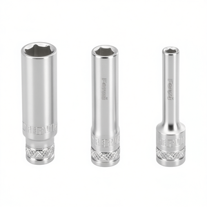 Fervi Hexagon <b>Socket</b> Wrench Set 3 Pc Metric Chrome Vanadium Steel - Product Image 2