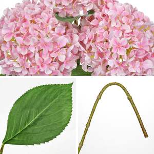 Flor Artificial de Hortensia de Tallo Único, Realista al Tacto, de PE Suave, Alta Calidad, Bajo MOQ, Hecha a Mano para el Día de San Valentín, Venta al Por Mayor - Product Image 5