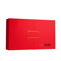 Coffret cadeau double porte haut de gamme sur mesure pour cosmétiques et soins de la peau