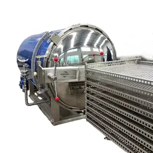 Industrial steam canned food autoclave retort sterilizer