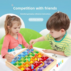 Tất cả-trong-một đa chức năng bay cờ vua gomoku cờ Set trẻ em tương tác bảng nhựa đồ chơi thiết yếu CHA mẹ-con - Product Image 4