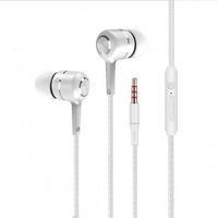 Écouteurs intra-auriculaires personnalisés 3,5 mm, casque stéréo avec basses, écouteurs filaires en plastique avec micro, contrôle du volume, étanches IPX-6, 1,2 m