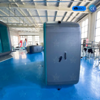 Piscine gonflable pour adultes résistante à l'usure, piscine gonflable robuste en Drop Stitch pour jardin et camping, location pour fêtes