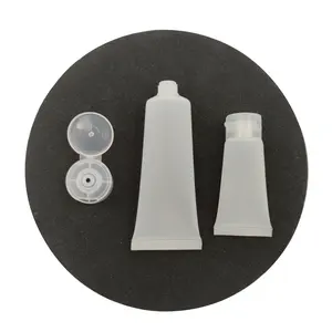 空身体乳液霜管100毫升磨砂塑料化妆品瓶管翻转顶部化妆品软管