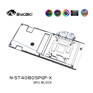 Bloque de Refrigeración Líquido RGB Bykski N-ST4080SPGF-X para Tarjeta Gráfica <span class=keywords><strong>ZOTAC</strong></span> <span class=keywords><strong>GeForce</strong></span> <span class=keywords><strong>RTX</strong></span> <span class=keywords><strong>4080</strong></span> SUPER - Product Image 2