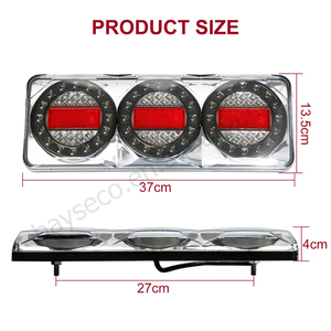 1 * cái HST-20441 3 LED xe tải đèn đuôi dừng đuôi chỉ số đảo ngược cho Úc xe tải đuôi đèn maxilamp - Product Image 5