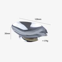Support de Cuillère de Service en Acier Inoxydable, Repose-Cuillère de Buffet Poli Miroir pour Hôtels et Restaurants (Vente en Gros)