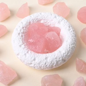 Piedra de Cuarzo Rosa Natural en Bruto para Aromaterapia y Difusores, Venta al Por Mayor - Product Image 2