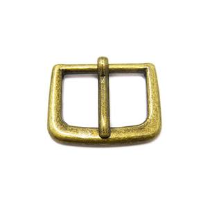 Sabuk logam 15MM untuk pria, gesper sabuk Stainless Steel, sabuk Pin tunggal, sabuk logam kerajinan kulit, Jeans anyaman - Product Image 6