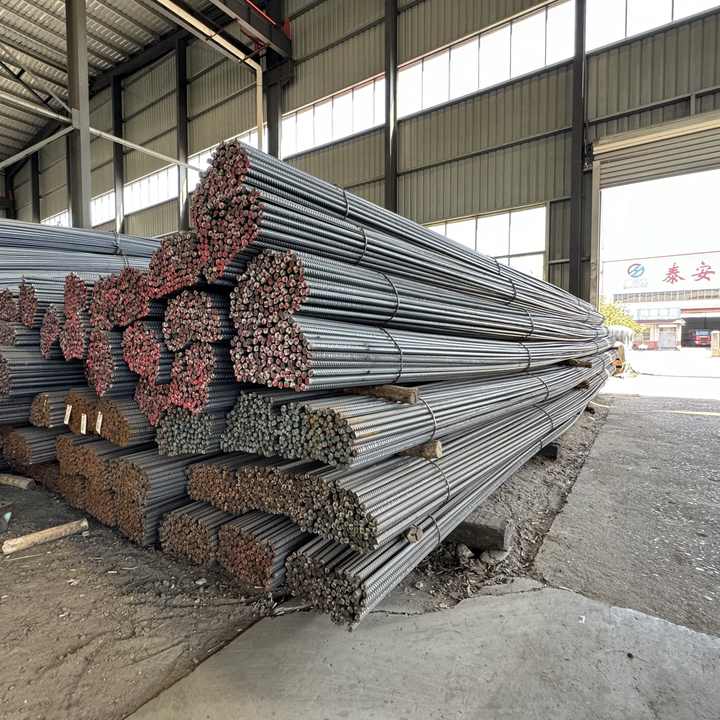 Hot Rolled Y8 Y10 Y12 B500a B500b Fe 500 35Mm Hrb 400 500 Grade 60 Manufacturing Carbon Deformed Steel Rebar in Bundles