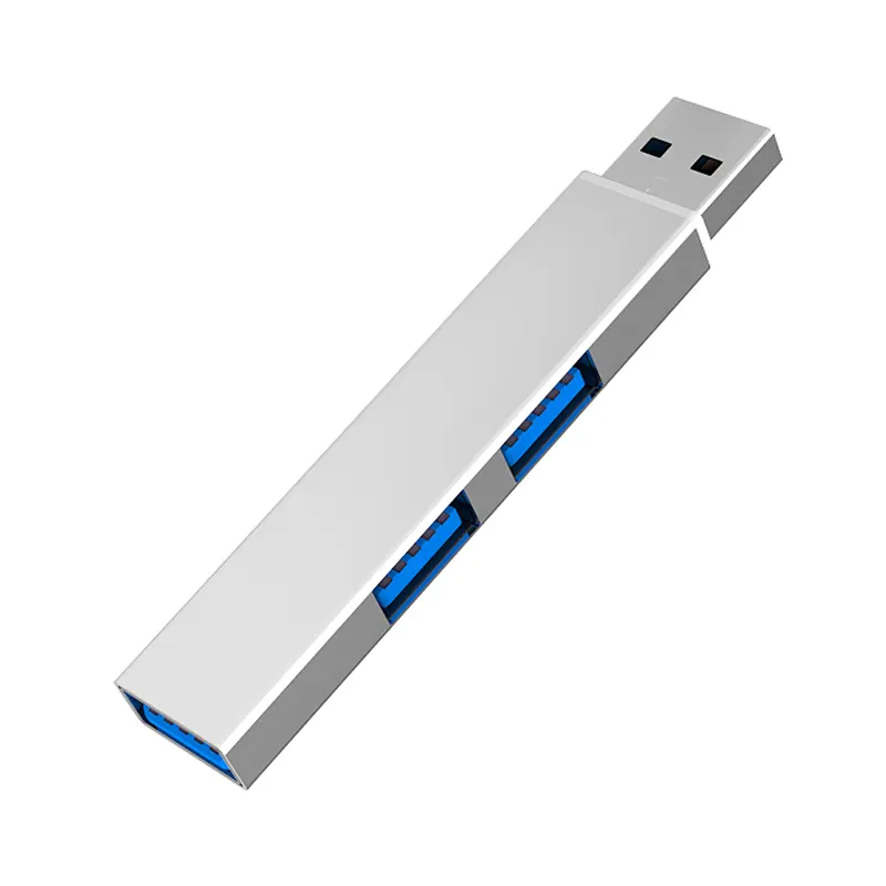 Мини usb-3,0, высокоскоростной usb-концентратор 3 в 1, подходит для iPhone, ноутбука для MacBook, Huawei, компьютера, планшета