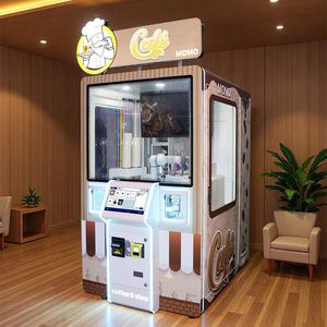 เครื่องจำหน่ายกาแฟอัตโนมัติ Iplaysmart 220V รุ่นใหม่ ขายส่ง - ใช้งานได้ตลอด 24 ชั่วโมง ระบบหุ่นยนต์ 6 แกน สำหรับใช้ในเชิงพาณิชย์ - Product Image 1