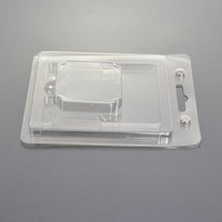 Caja de embalaje tipo clamshell para CPU de ordenador, protector de cubierta LGA775 LGA1150/1151/1155/1156 I3 I5 I7, con relieve de juguete, reciclado